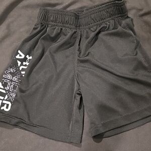 Under Armour Charcoal Gray Boys Shorts